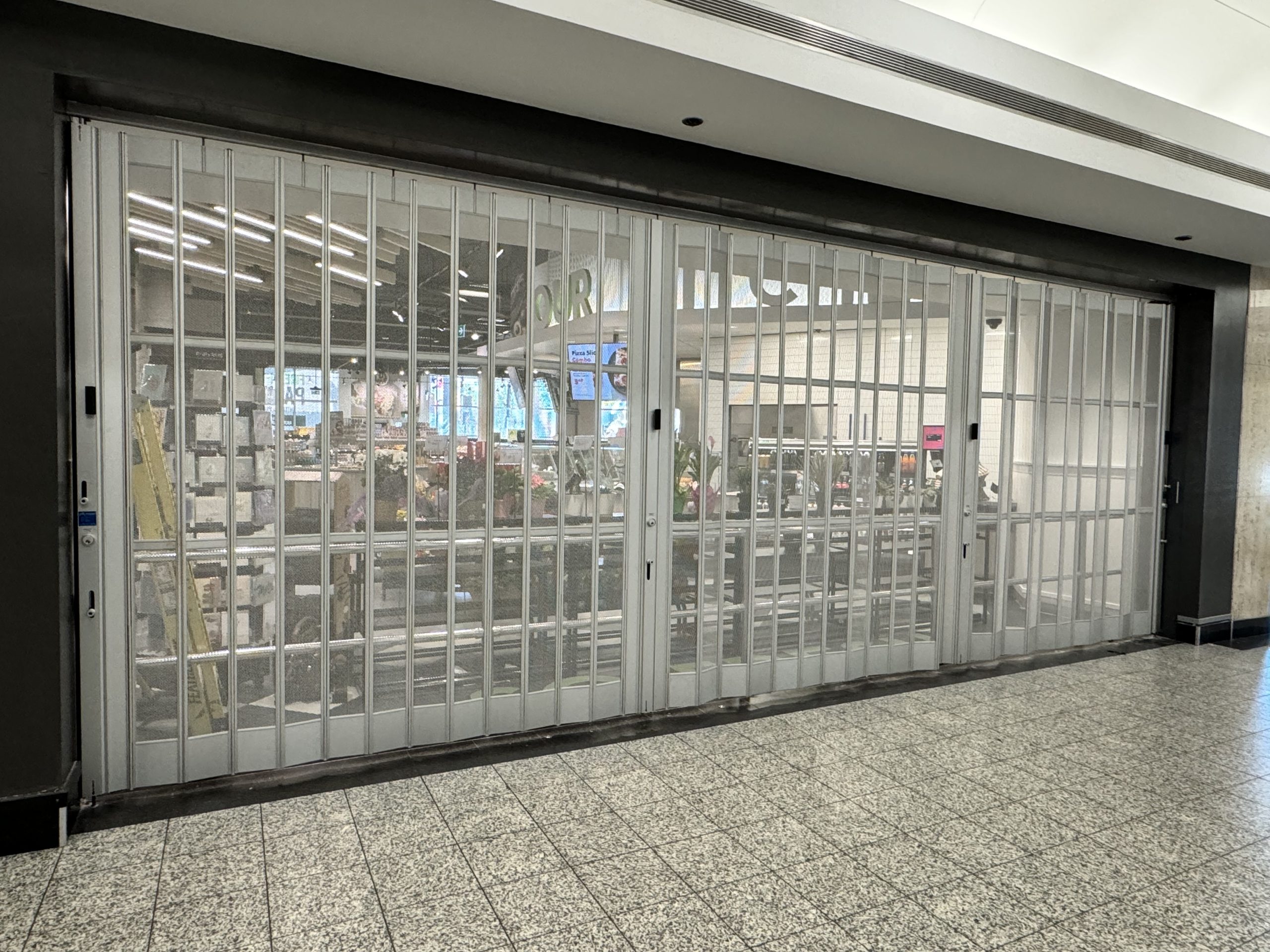 Overhead door window