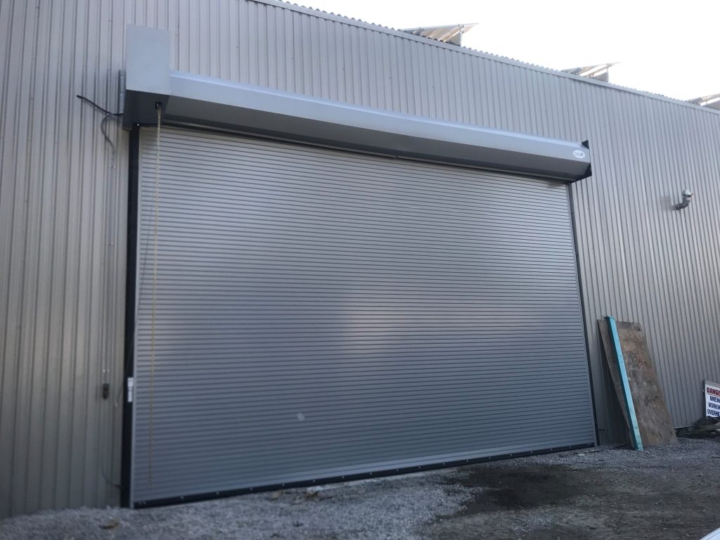 Overhead door window